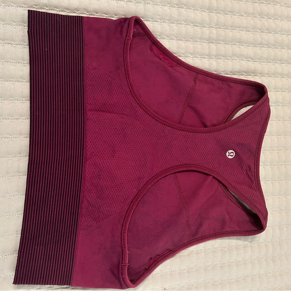 LuluLemon Sports Bra - Size 10